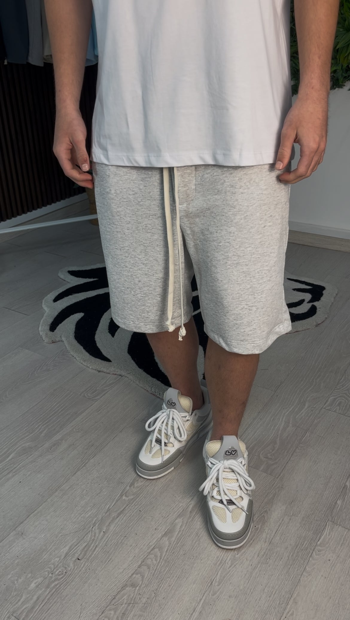 Dani - Pantalón Corto Gris